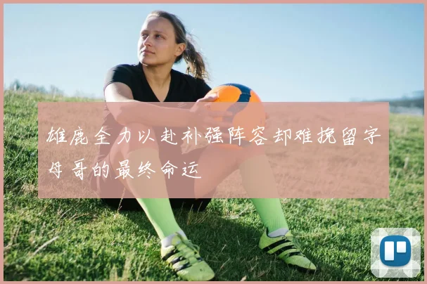 雄鹿全力以赴补强阵容却难挽留字母哥的最终命运